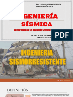 Definición e Identificación de La Ingeniería Sismorresistente