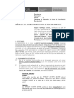 Modelo Escrito Ejecucion de Acta de Conciliacion Sobre Alimentos