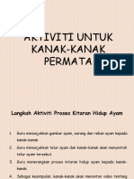 Langkah Aktiviti Proses Kitaran Hidup Ayam