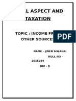 Income From Other Sources