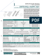 EETT GAVIÓN SACO G4R-P 10x12 2.7