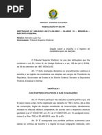 RESOLUÇÃO #23.548 - Escolha e Registro de Candidatos Eleições 2018