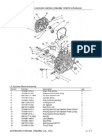 YK178F Diesel Engine Part Catalog