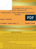 Substanțele Toxice de Luptă Cu Acțiune Sufocantă