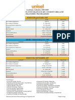 Undergraduate, Postgraduate (By Coursework) and Franchise Programmes Semester January 2017 Academic Calendar 2017/2018