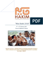 Misi Bakti 2018 Proposal