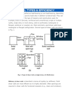 Fig. 1: Types of Shear Wall, (A) Single Storey, (B) Multi-Storey