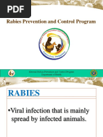 Rabies Prevention and Control Program