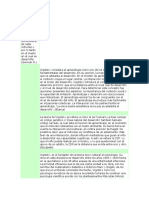 La Teoría de Vigotsky Se Basa Principalemtne en El Aprendizaje Sociocultural de Cada Individuo y Por Lo Tanto en El Medio en El Cual Se Desarrolla