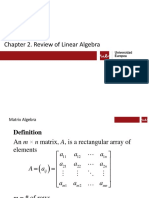 Linear Algebra Review