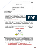 Examen Final de Planeamiento Estrategico y Prospectiva - 2015-2 - Solucionario