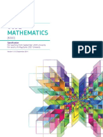 AQA GCSE Mathematics Specification