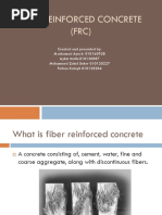 Fiber Reinforced Concrete (FRC)