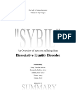 Dissociative Identity Disorder: An Overview of A Person Suffering From