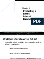 Evaluating A Firm's Internal Capabilities: Hesterly