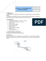 EXPERIENCIA #1 (Electrización Por Frotamiento y Fuerzas Entre Cuerpos Cargados Electricamente)