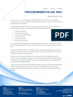 Procedimientos ISO 9001 2015