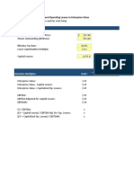 Capital Leases Enterprise Value