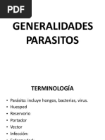 Generalidadesparasitos