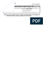 Teste de Estrela OPP Compreensão Oral