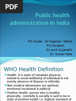 Public Health Administration New