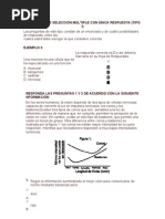 Preguntas de Selección Múltiple Con Única Respuesta