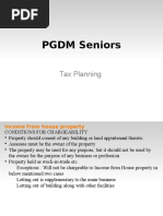 PGDM Seniors: Tax Planning