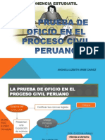 La Prueba de Oficio en El Proceso Civil