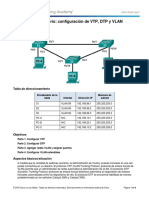 2.1.4.5 Lab - Configure Extended VLANs, VTP, and DTP