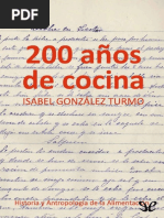 200 Anos de Cocina - Isabel Gonzalez Turmo - Alba