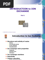 Introduction To Ion Exchange