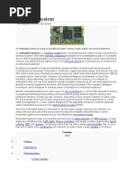 Embedded System: From Wikipedia, The Free Encyclopedia