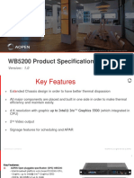 WB5200 Product Specification: Commercial in Confidence © AOPEN Inc. All Rights Reserved by AOPEN