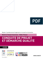 Conduite - de - Projet Et Demarche Qualité