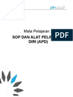 Sop Dan Alat Pelindung Diri (Apd)