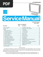 HP 2009m 2009f LCD Monitor Service Manual