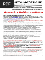 Vipassana Meditation