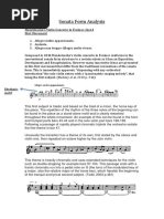 Sonata Form Analysis Study Skills Final