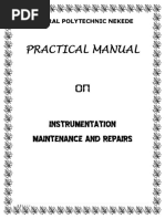 Technical Guidlines For Instrumentation Repairs