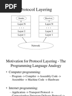 Protocol Layering: Layer N Layer N