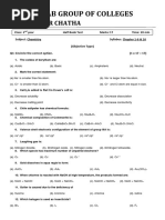 Half Book Tests 2nd Year Ch1-6 & 16