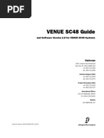 Venue Manual