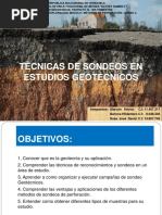 Tecnicas de Sondeos en Geotecnia