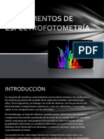 Fundamentos de Espectrofotometría