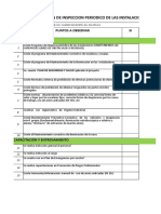 Plan de Inspección y Control Periódico Nave de Clasificación y Reciclaje