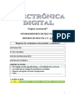 Registros de Corrimiento Serie-Paralelo y Contadores