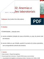 HCAula02 - Revisão de Anemias e Correlações Clínicas PDF