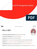 ISO 39001 Road Traffic Safety Management Systems BSI