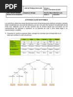 Guia Clave Dicotomica