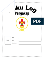 Buku Log Pengakap - Catatan Peribadi Dan Lencana Keahlian